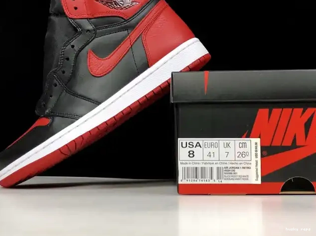 Rep Husky Air OG Retro Banned 555088-001 Jordan High 1 0527